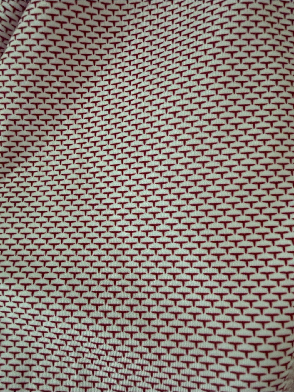 Men's Micro-Pattern Light Pink Performance Polo - Picture 2 of 2